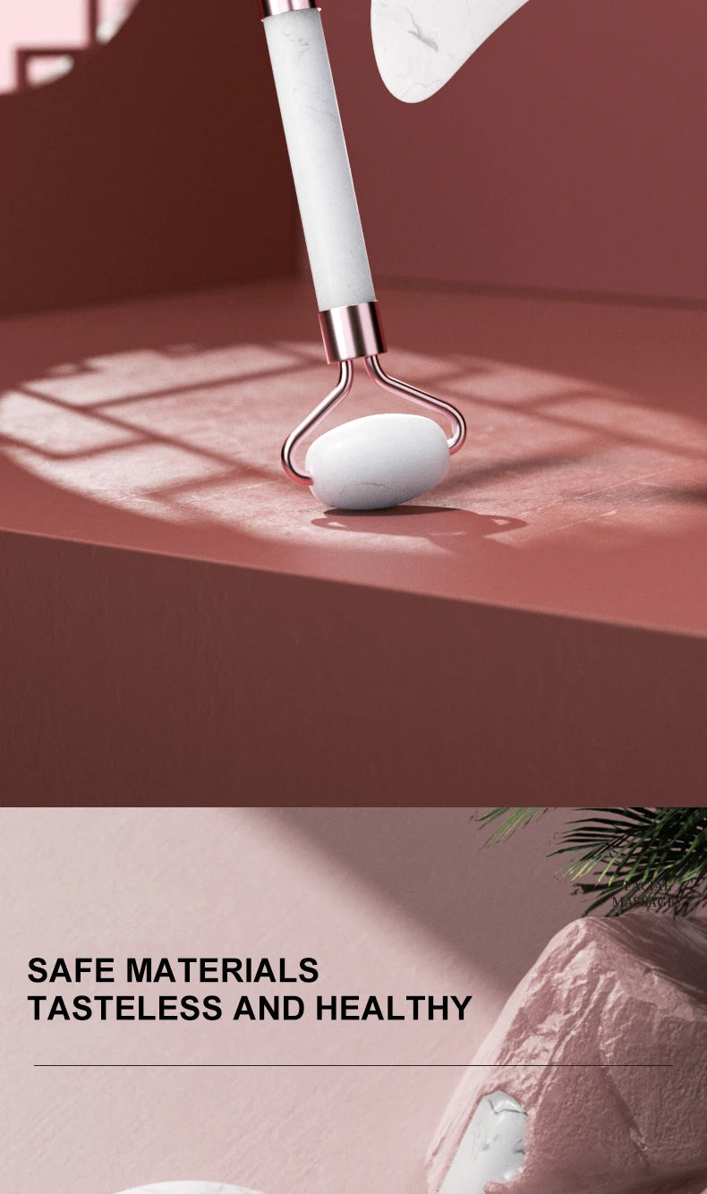 Rouleau en résine pour le visage, le cou et les yeux.