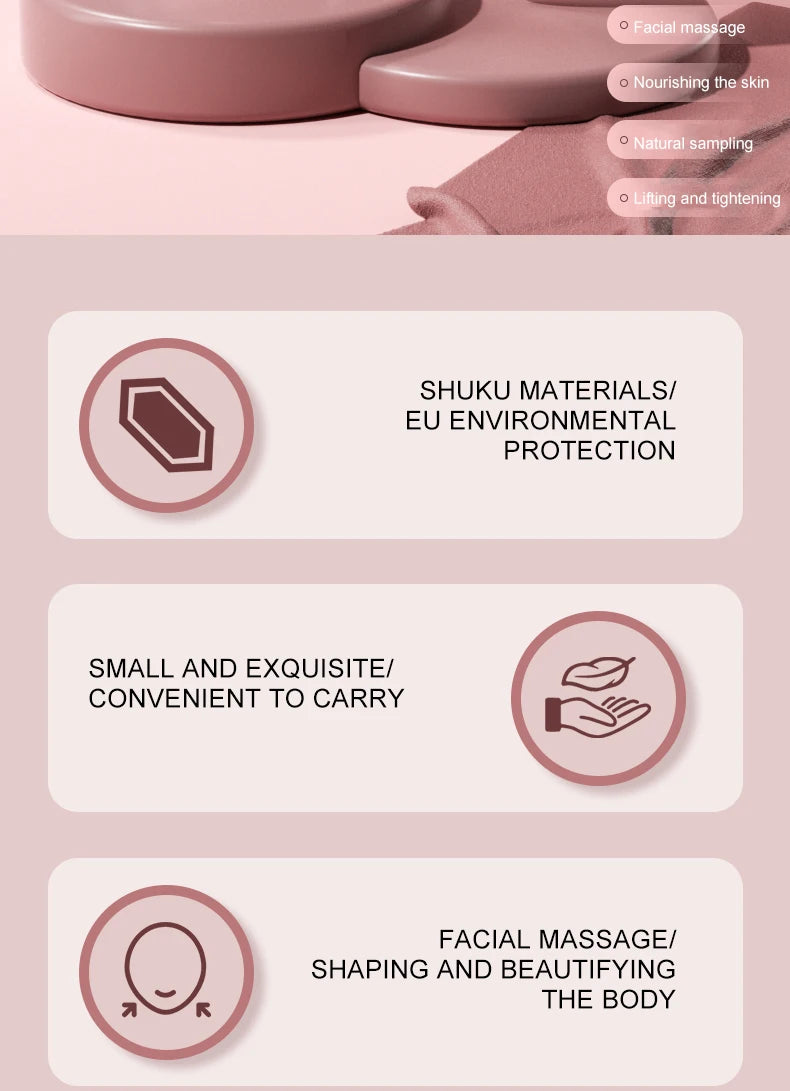 Rouleau en résine pour le visage, le cou et les yeux.